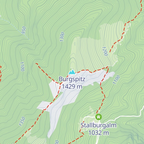 Map of Burgspitz