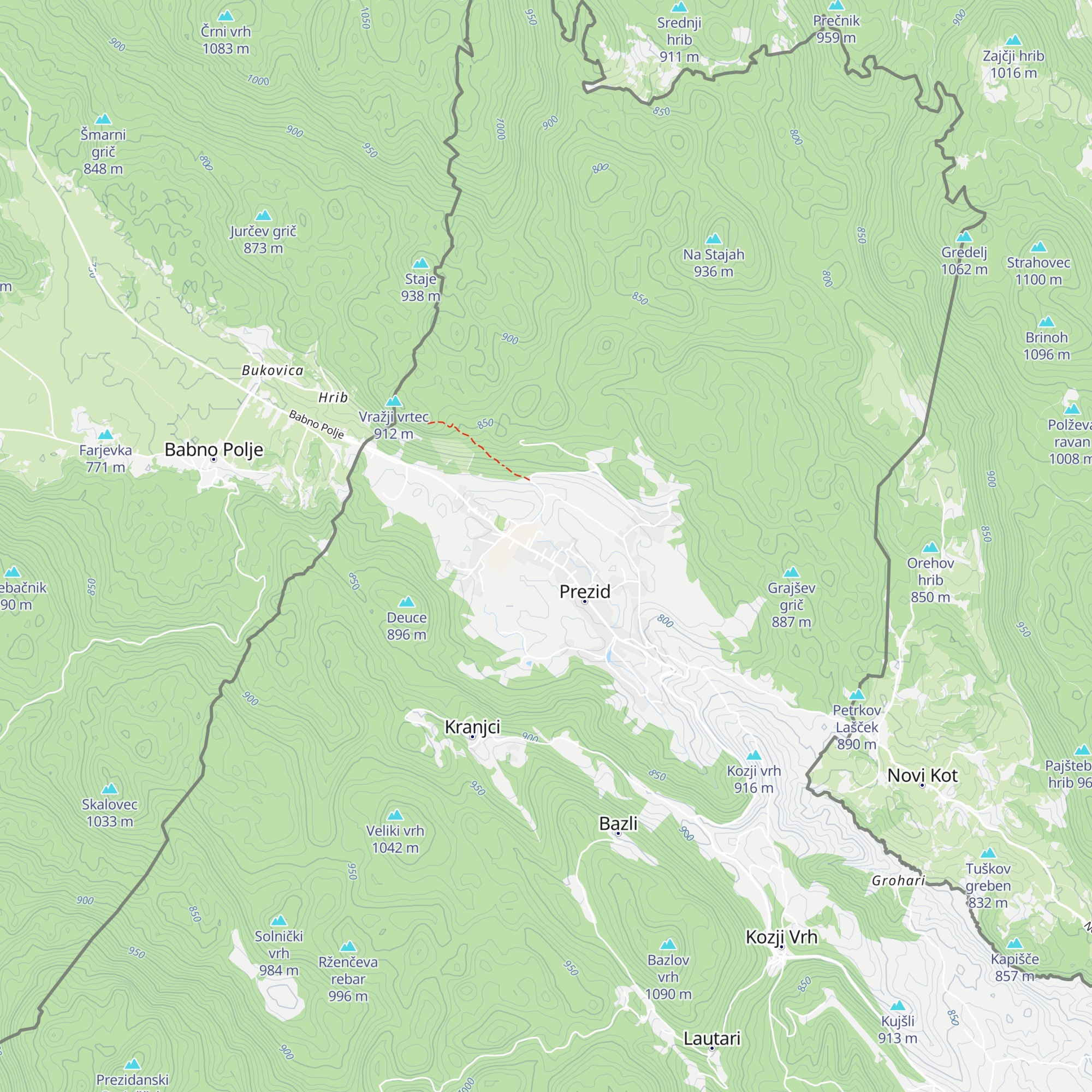 Limes map