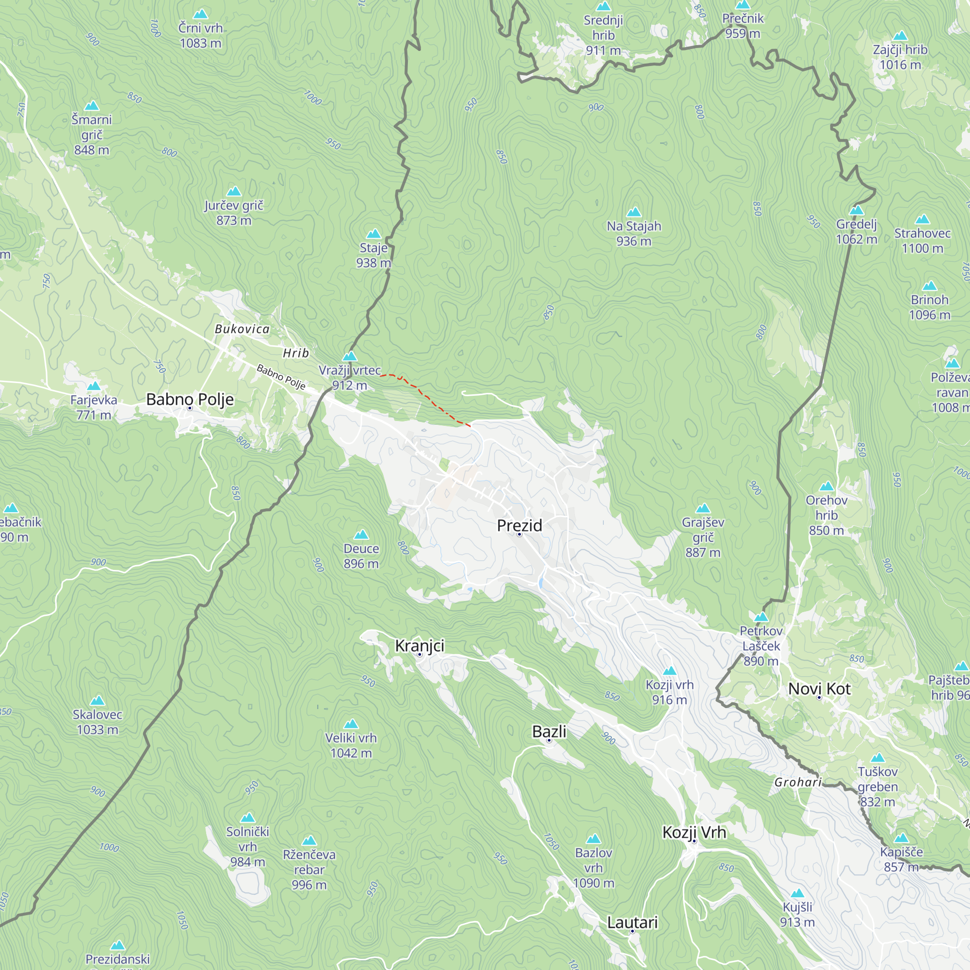 Limes map