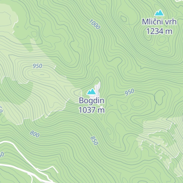 Map of Bogdin