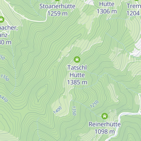Map of Geisruckhütte