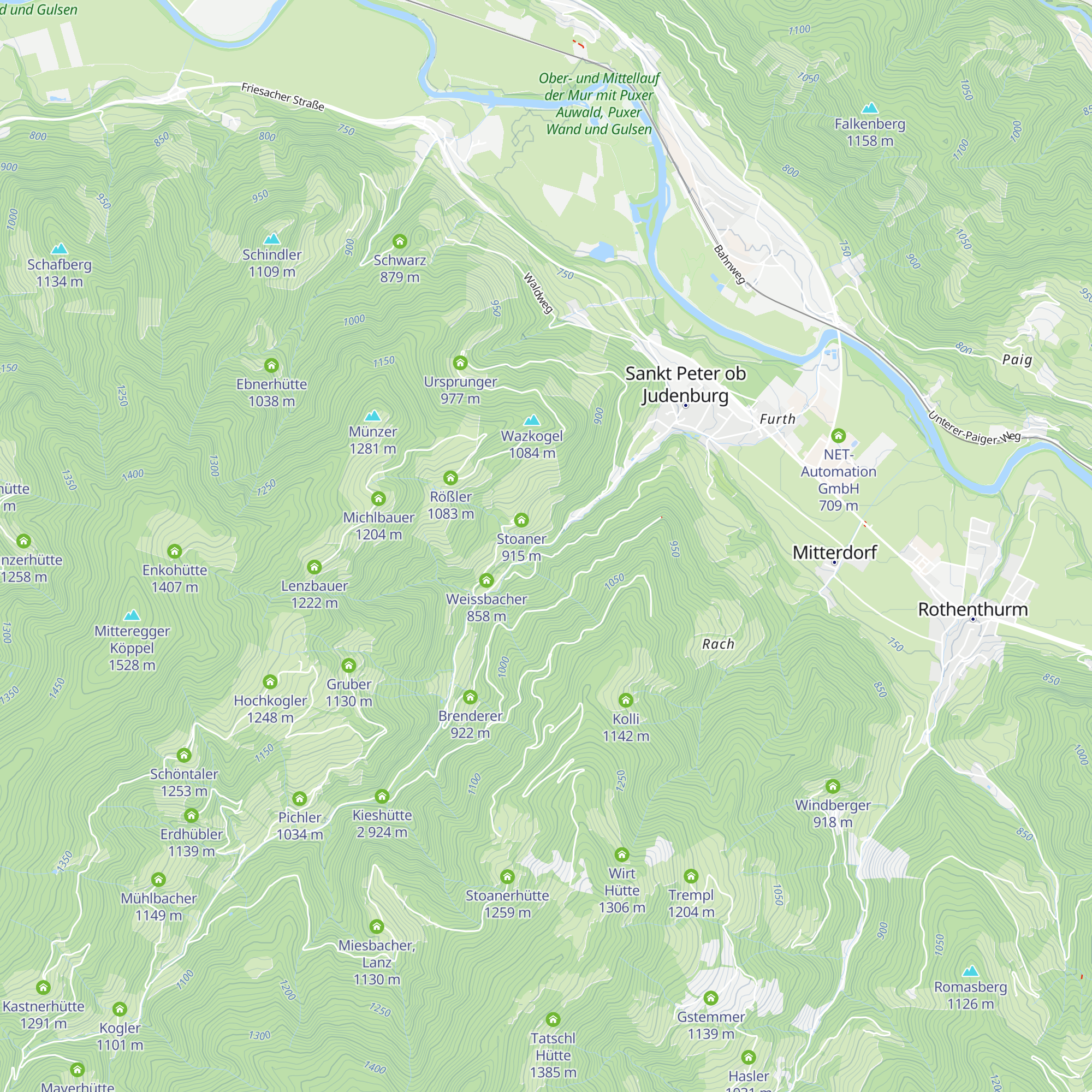 Kieshütte 1 map