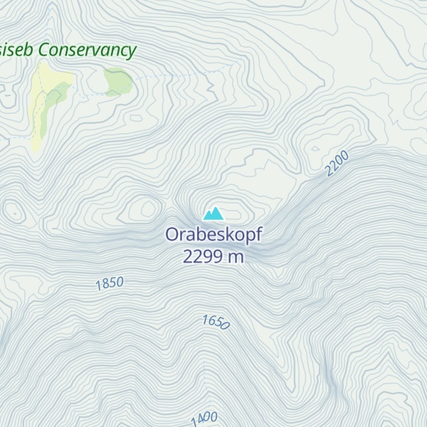 Map of Orabeskopf