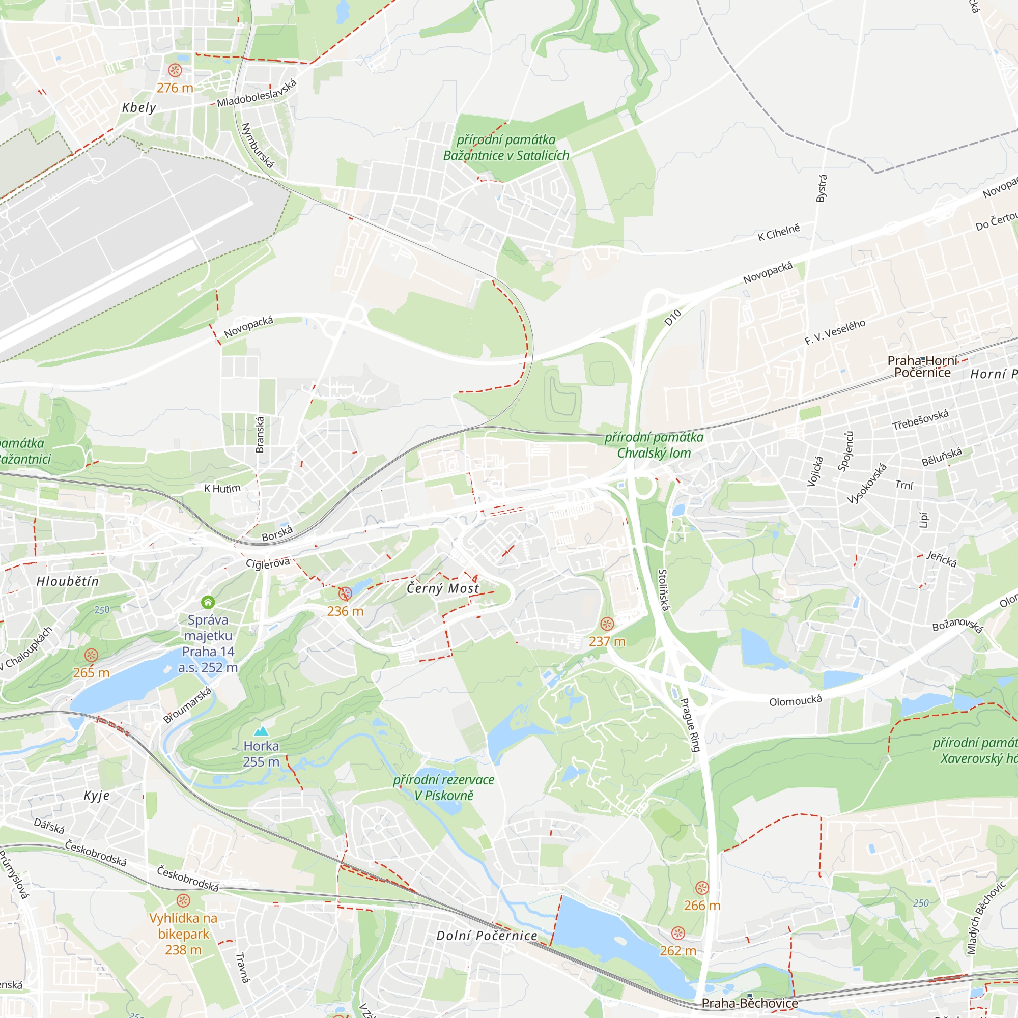 Infocentrum PID map