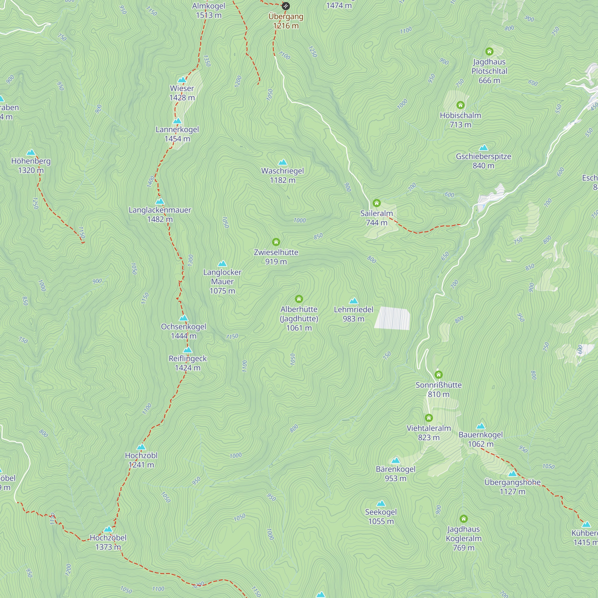 Alberhütte (Jagdhütte) map