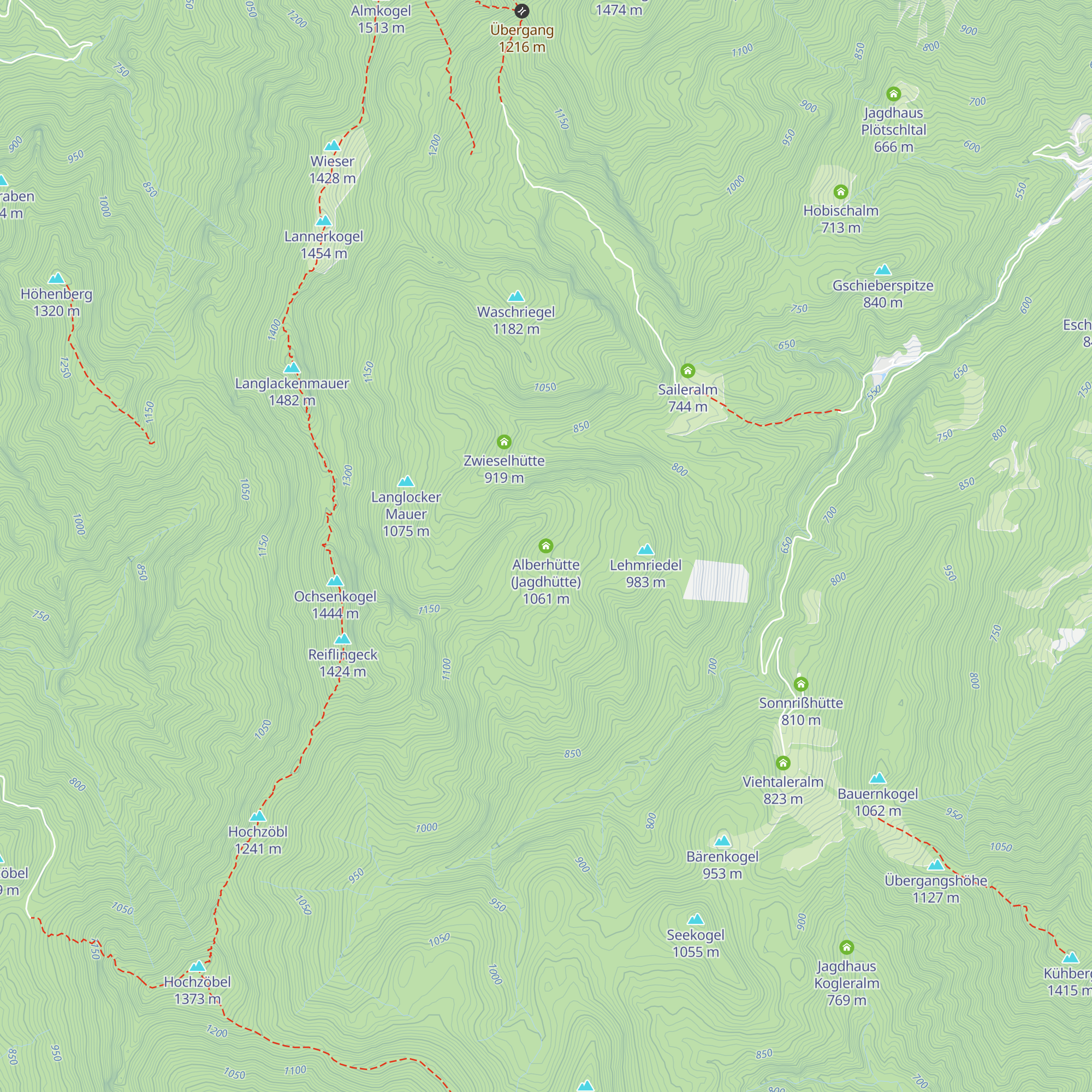 Alberhütte (Jagdhütte) map