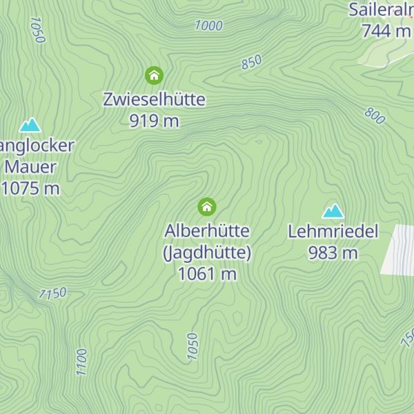 Map of Alberhütte (Jagdhütte)