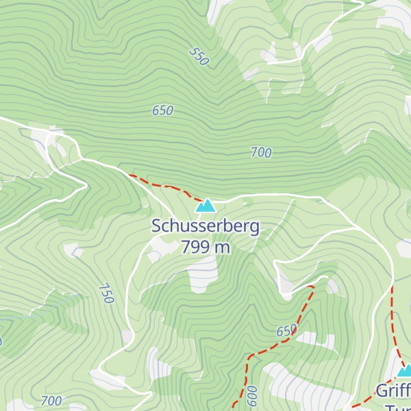 Map of Schusserberg
