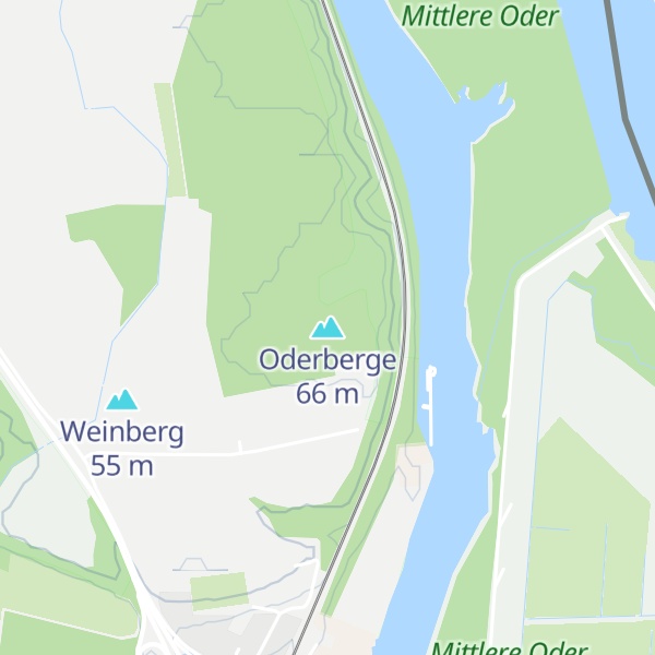 Map of Oderberge
