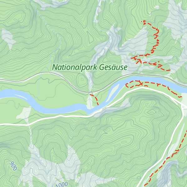Map of ehem. Hst. Bruckgraben