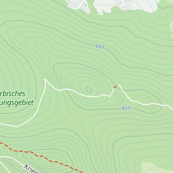 Map of Sornßiger Berg