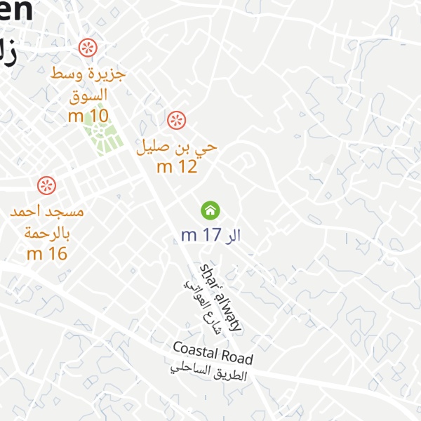 Map of الر