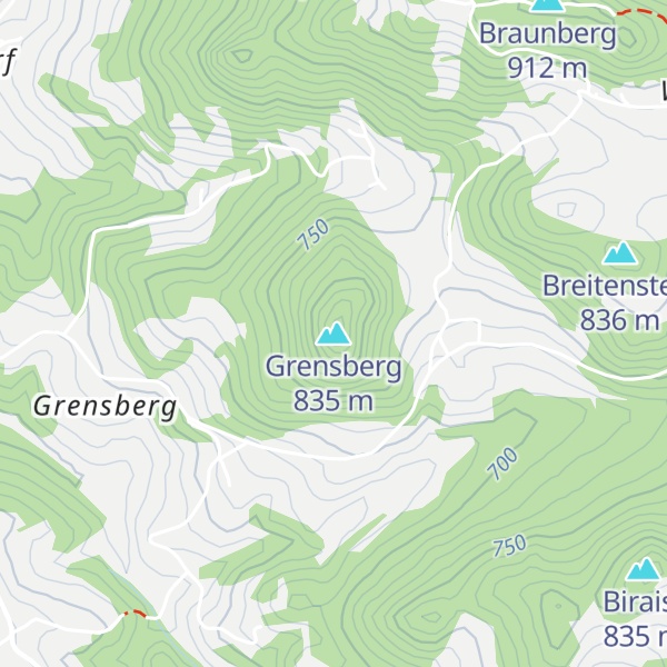 Map of Grensberg