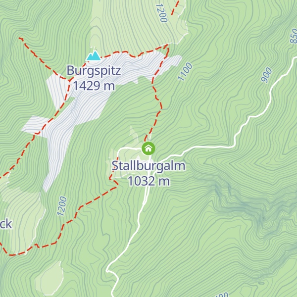 Map of Stallburgalm