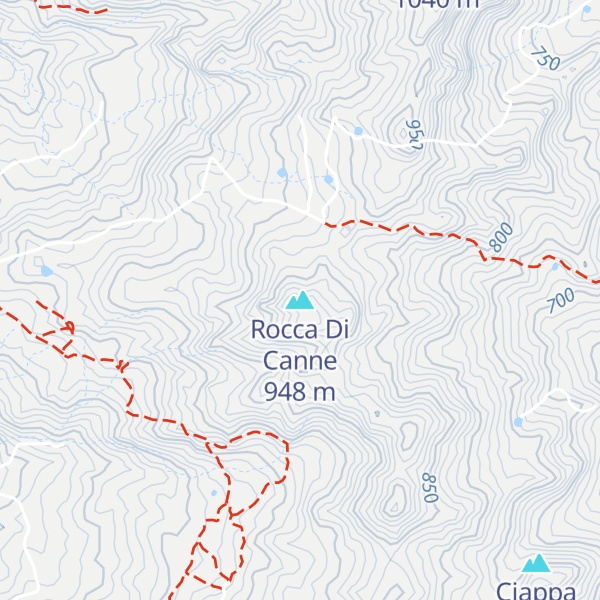 Map of Rocca Di Canne