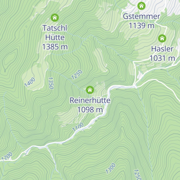 Map of Reinerhütte