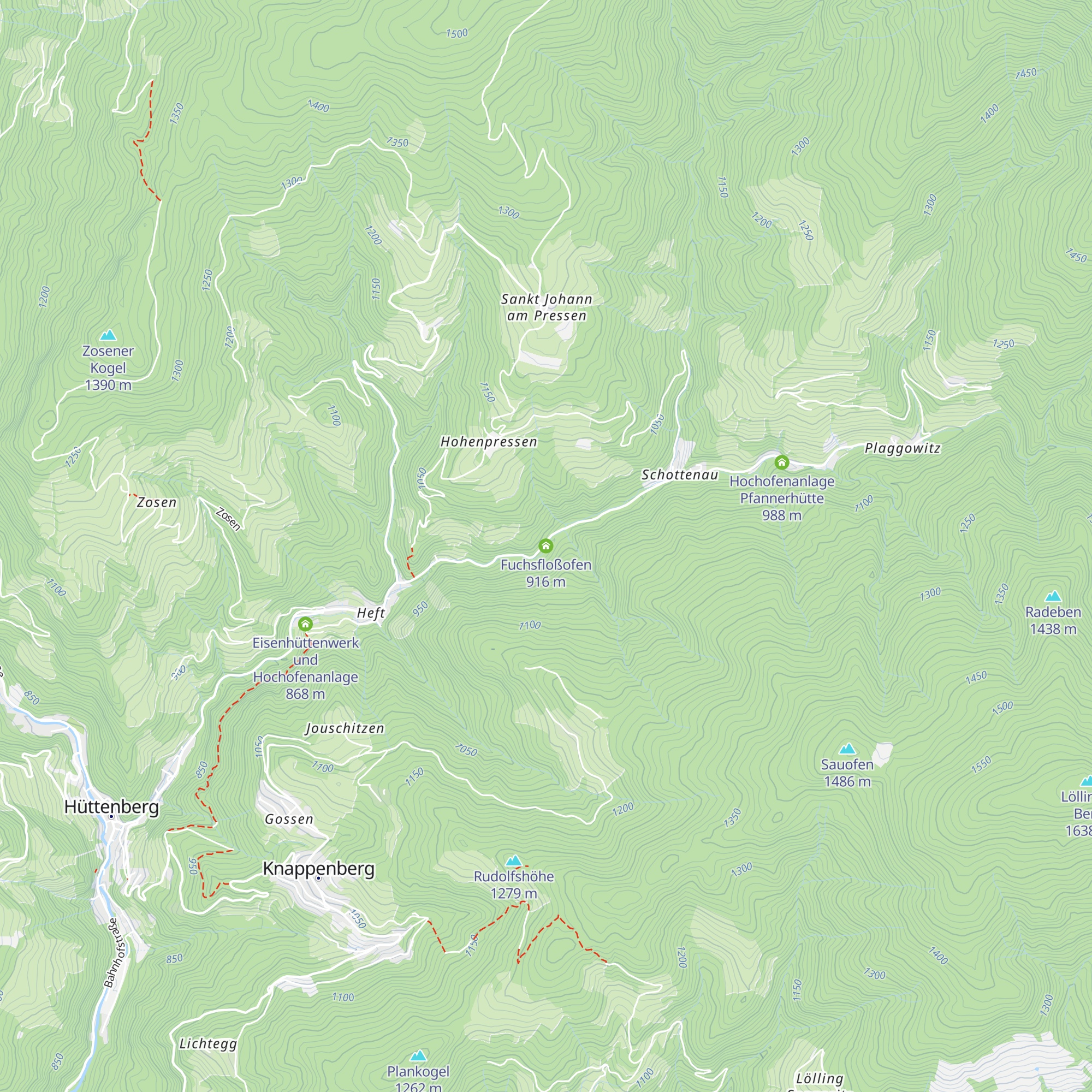 Fuchsfloßofen map