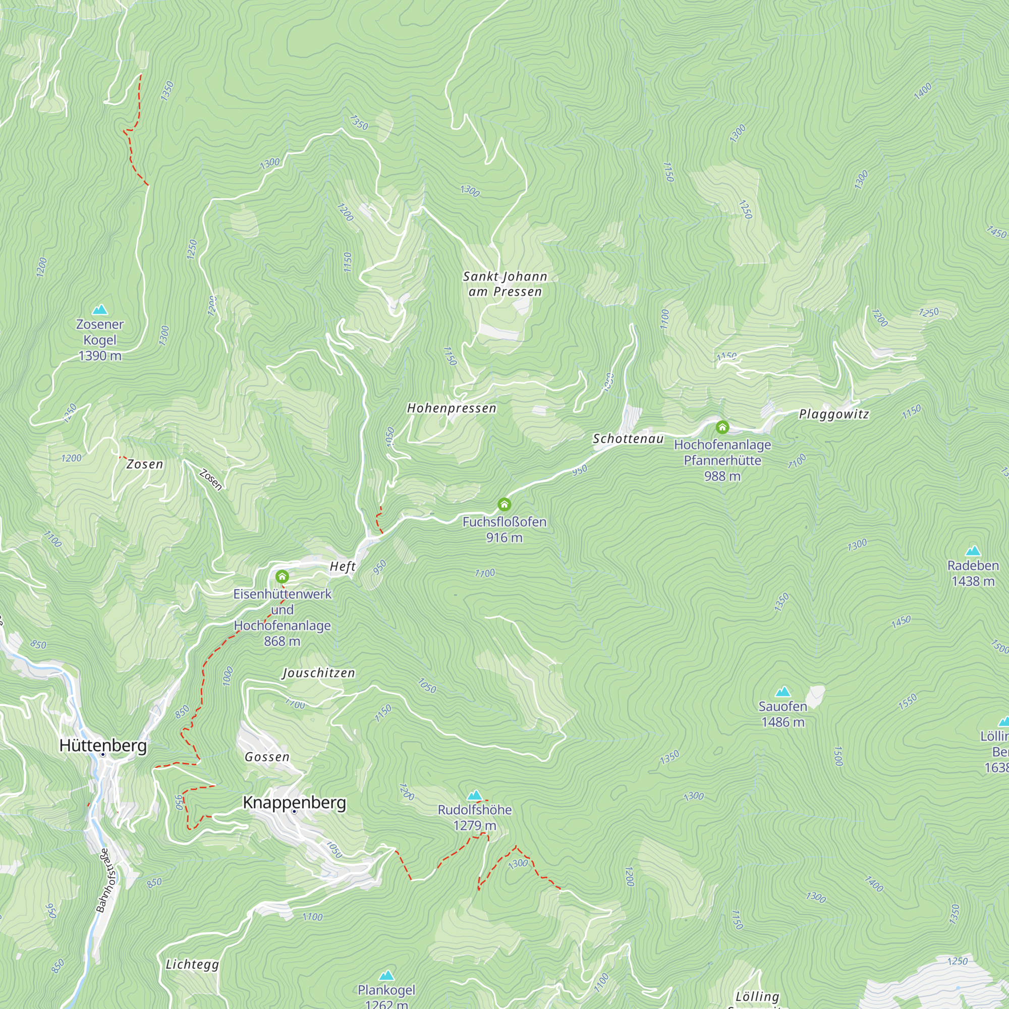 Fuchsfloßofen map