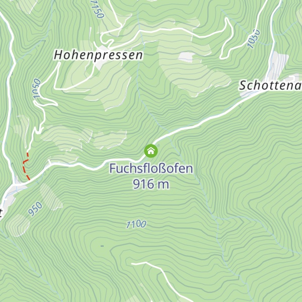Map of Fuchsfloßofen