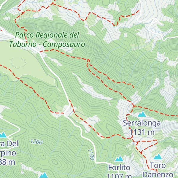 Map of Ritto di Cautano