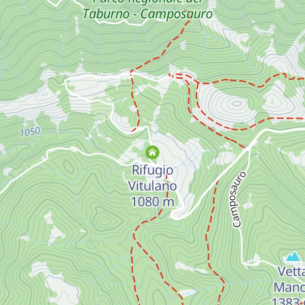 Map of Rifugio Vitulano
