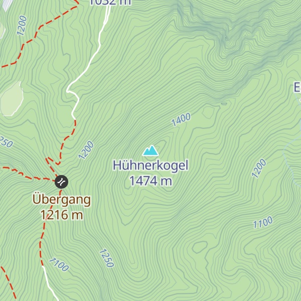 Map of Hühnerkogel