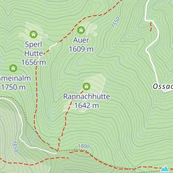 Map of Rannachhütte