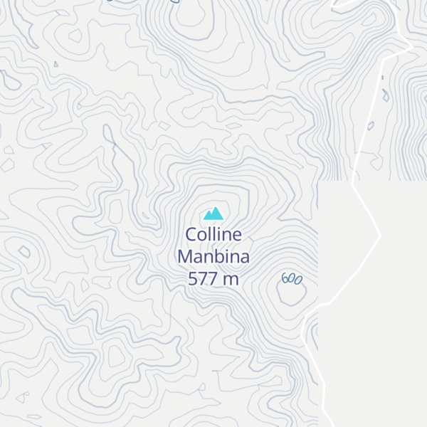 Map of Colline Manbina