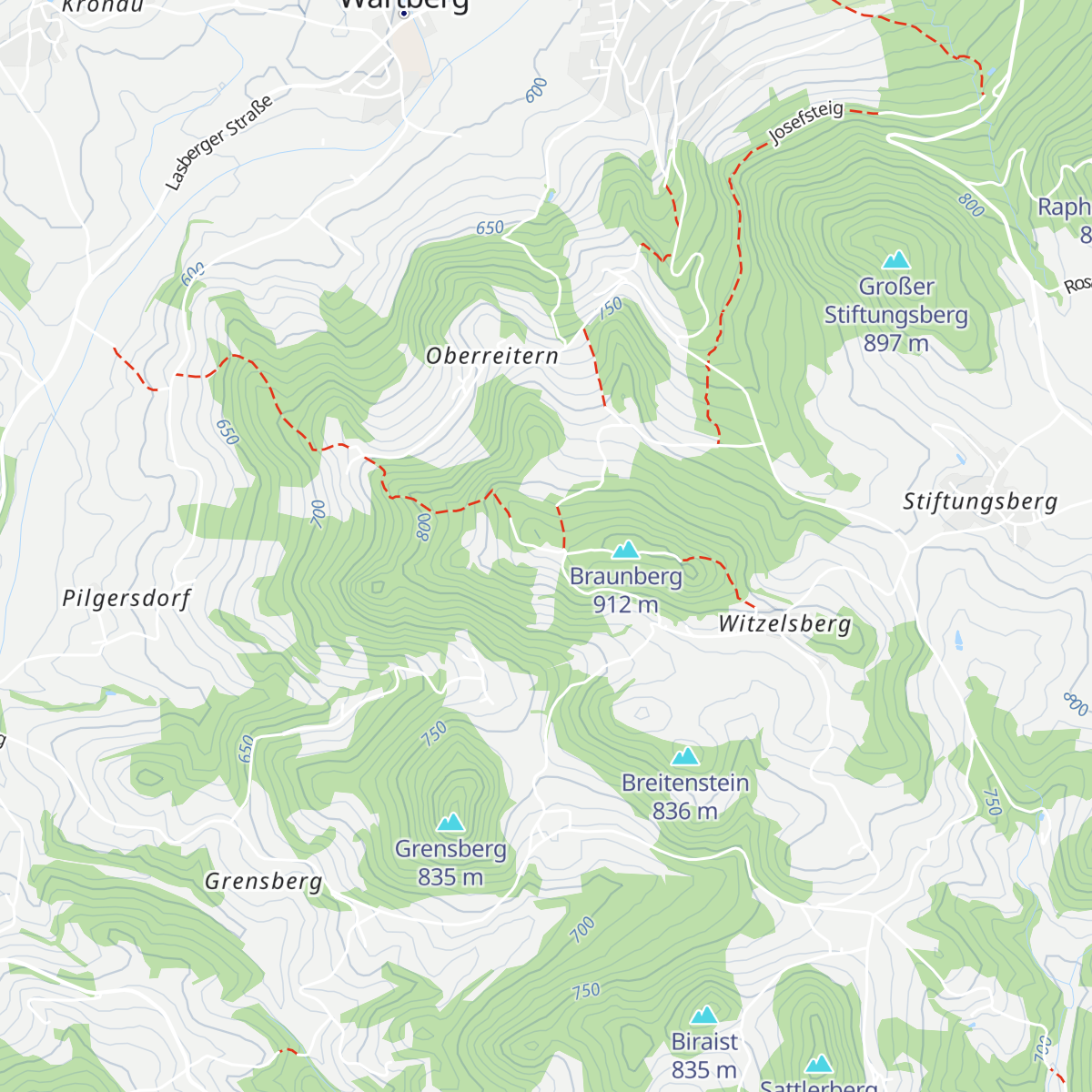 Braunberghütte map