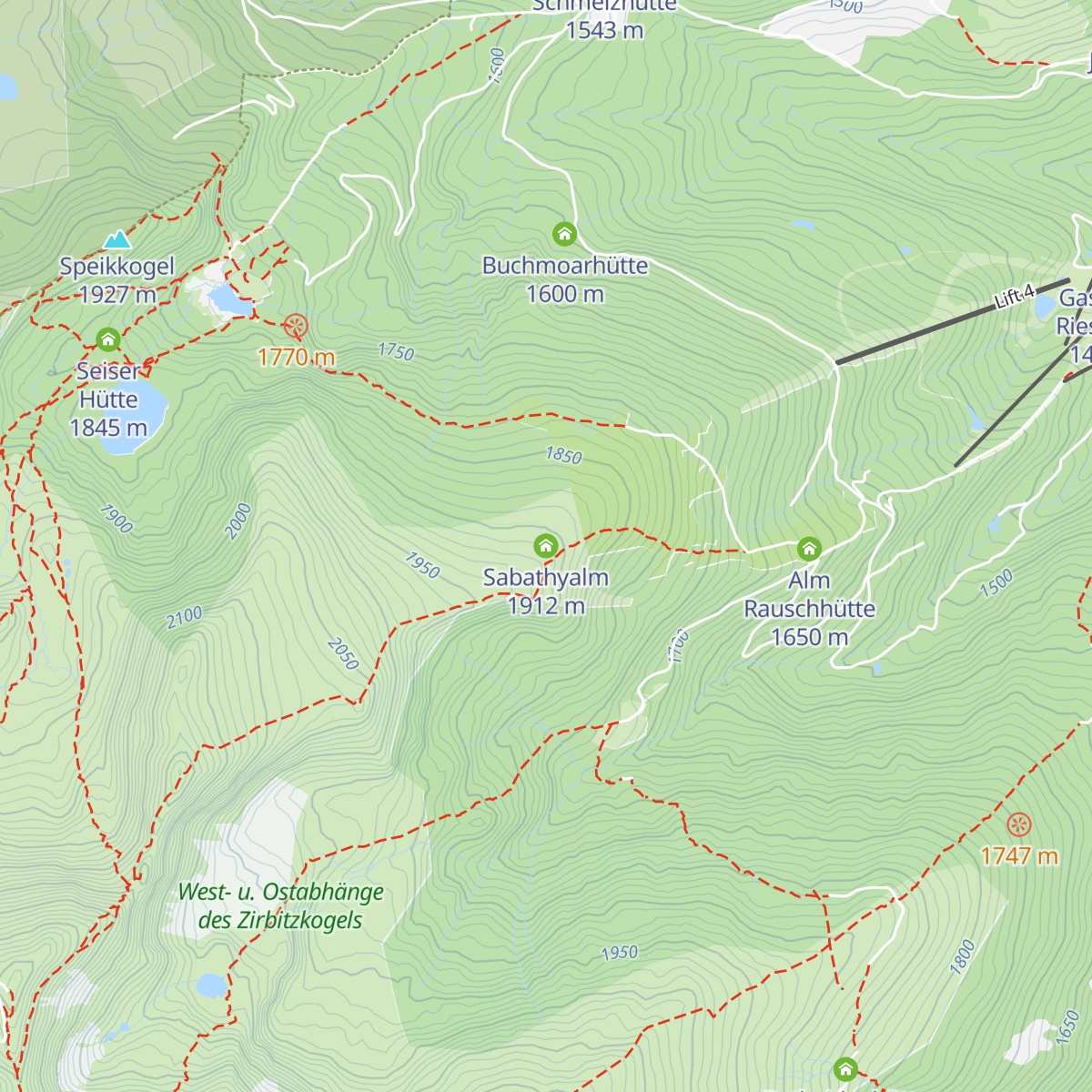 Sabathyalm map