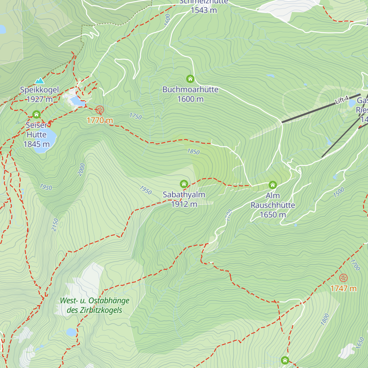 Sabathyalm map