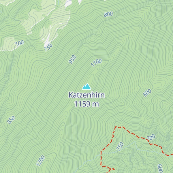 Map of Katzenhirn