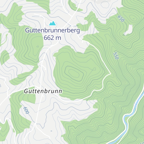 Map of Guttenbrunner Berg
