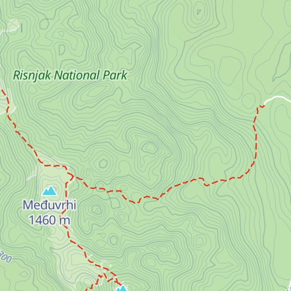 Map of Mirnjak