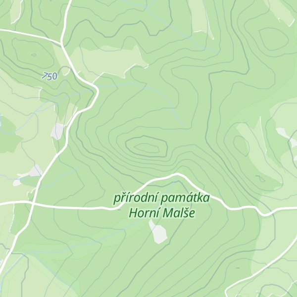 Map of Farský vrch