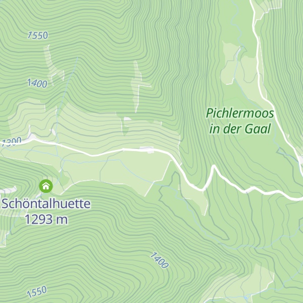 Map of Tuscher Alm