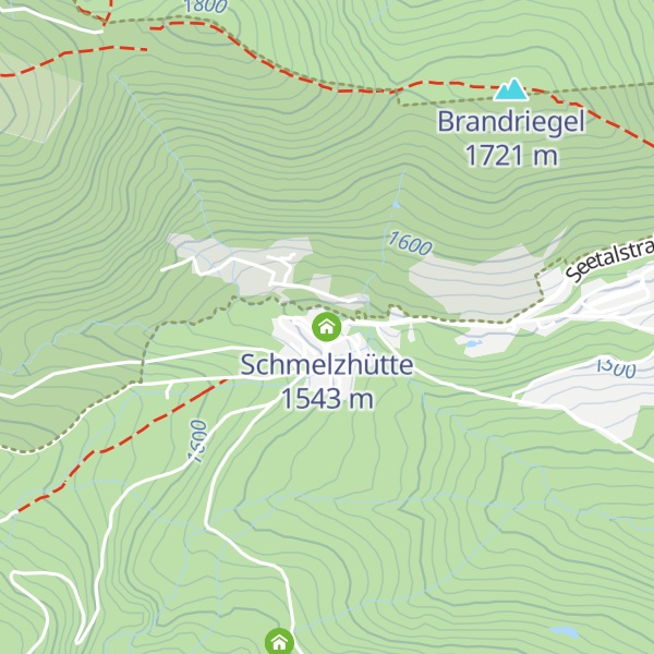 Map of Schmelzhütte