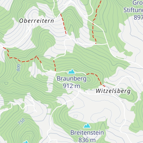 Map of Braunberg
