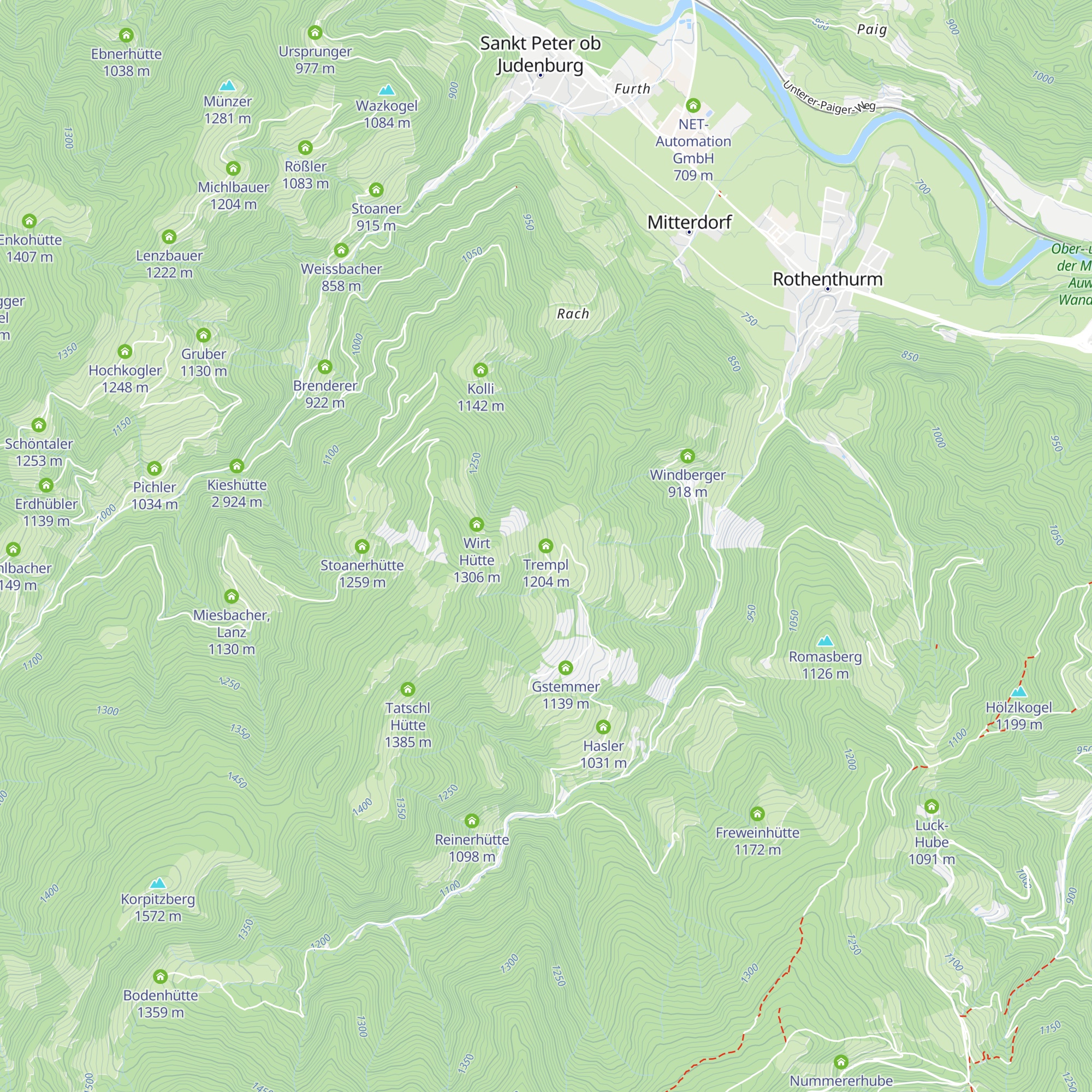Trempl map