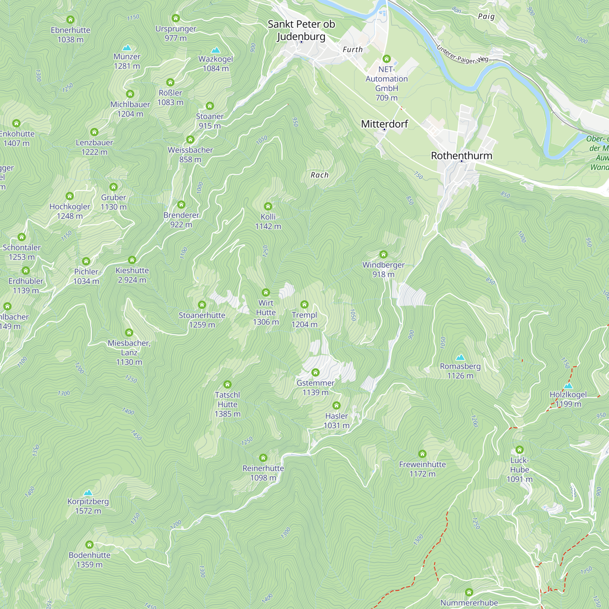 Trempl map
