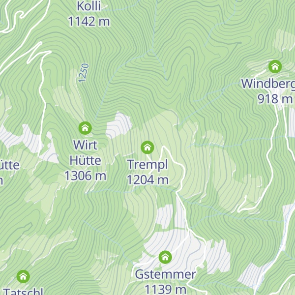 Map of Trempl