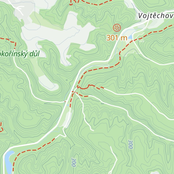 Map of Pokličky