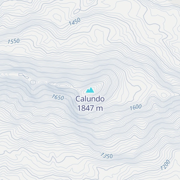 Map of Calundo