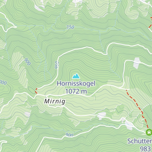 Map of Hornisskogel
