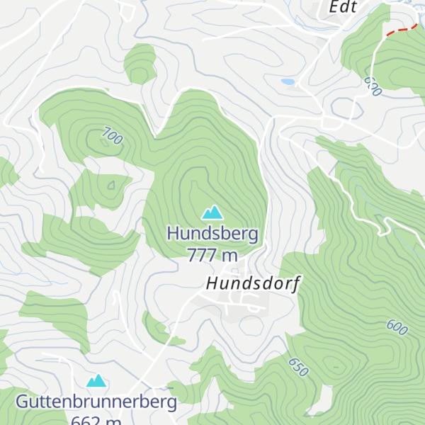 Map of Hundsberg
