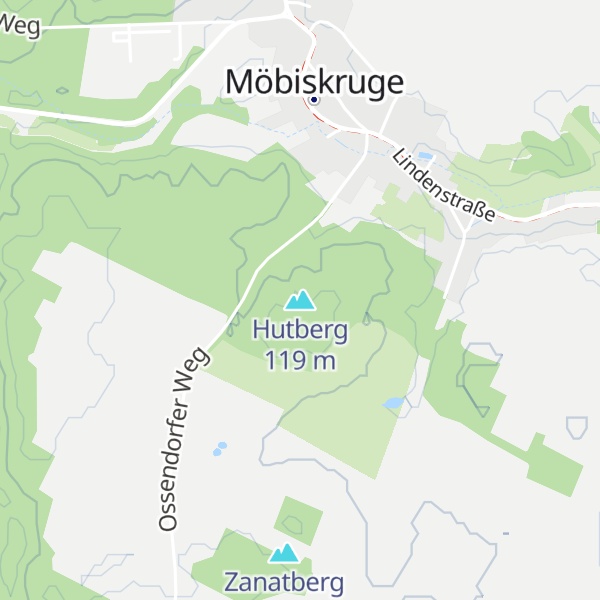 Map of Hutberg