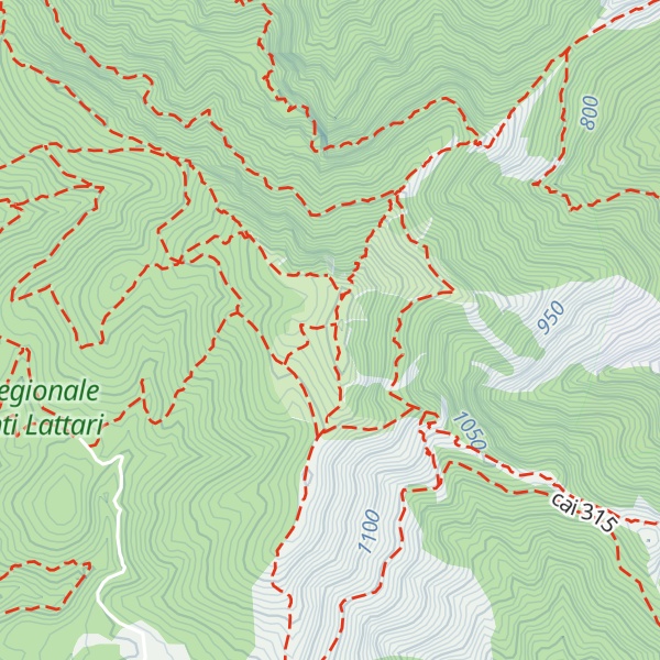 Map of Monte Cerreto