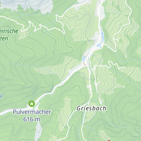 Map of Hubenbauer