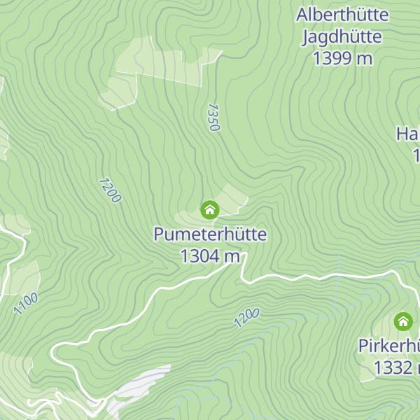 Map of Pumeterhütte