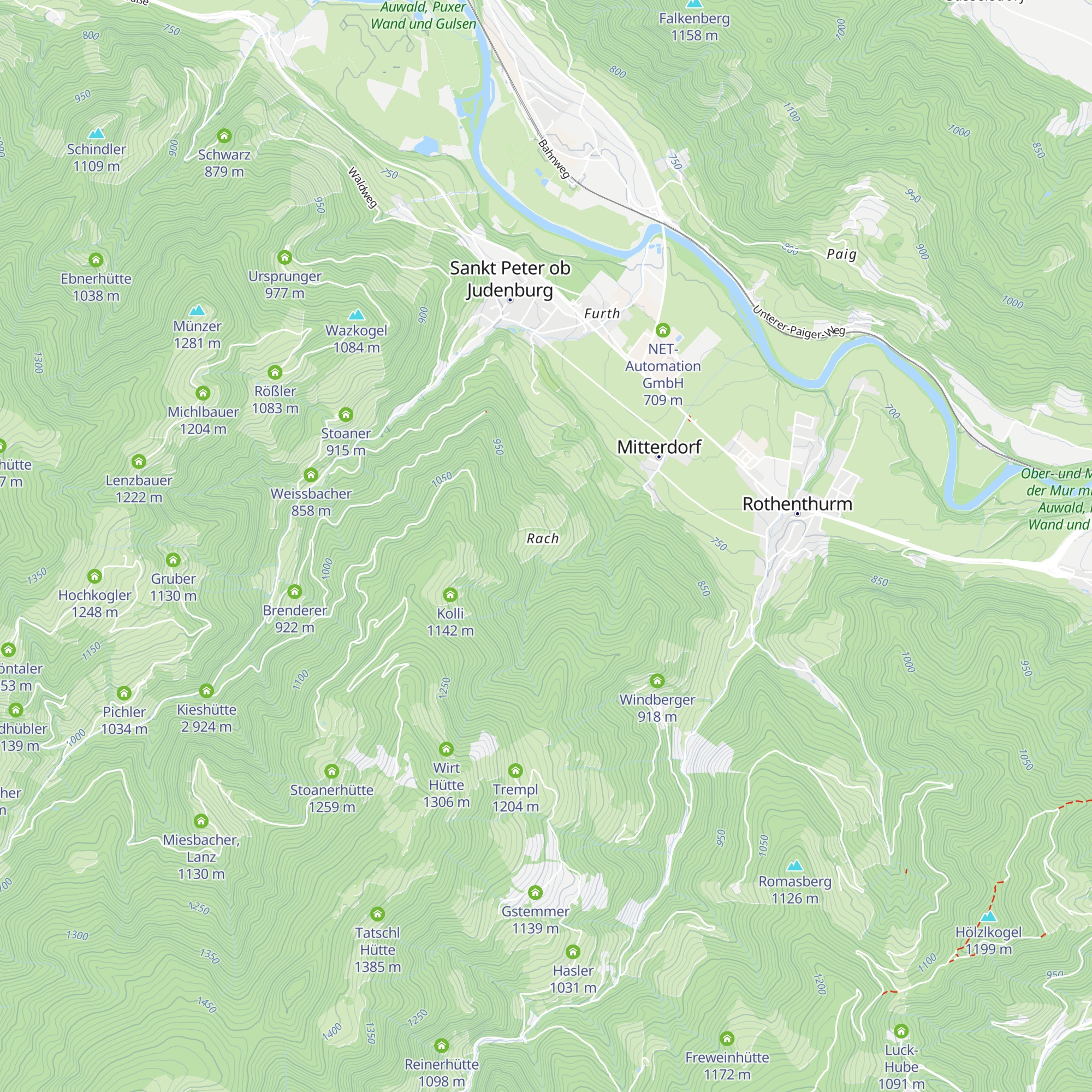 Zugger map